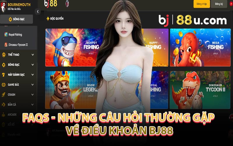 FAQs - Những Câu Hỏi Thường Gặp Về Điều Khoản BJ88