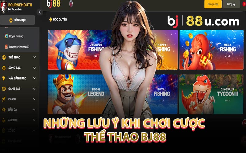 Những Lưu Ý Khi Chơi Cược Thể Thao BJ88